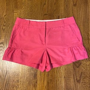 Women's hot pink J.Crew Shorts, Size 6